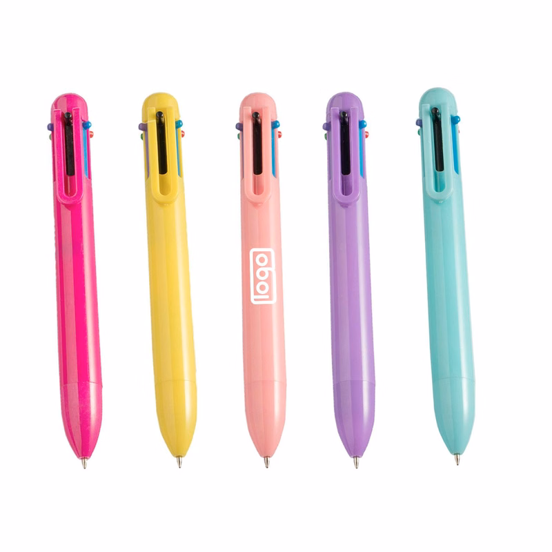 Retractable Multi-Color Ballpoint Pen