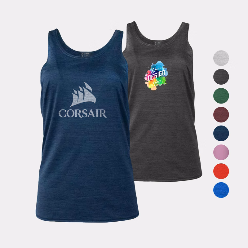 Imperial Space Dye Women's Racerback Tank