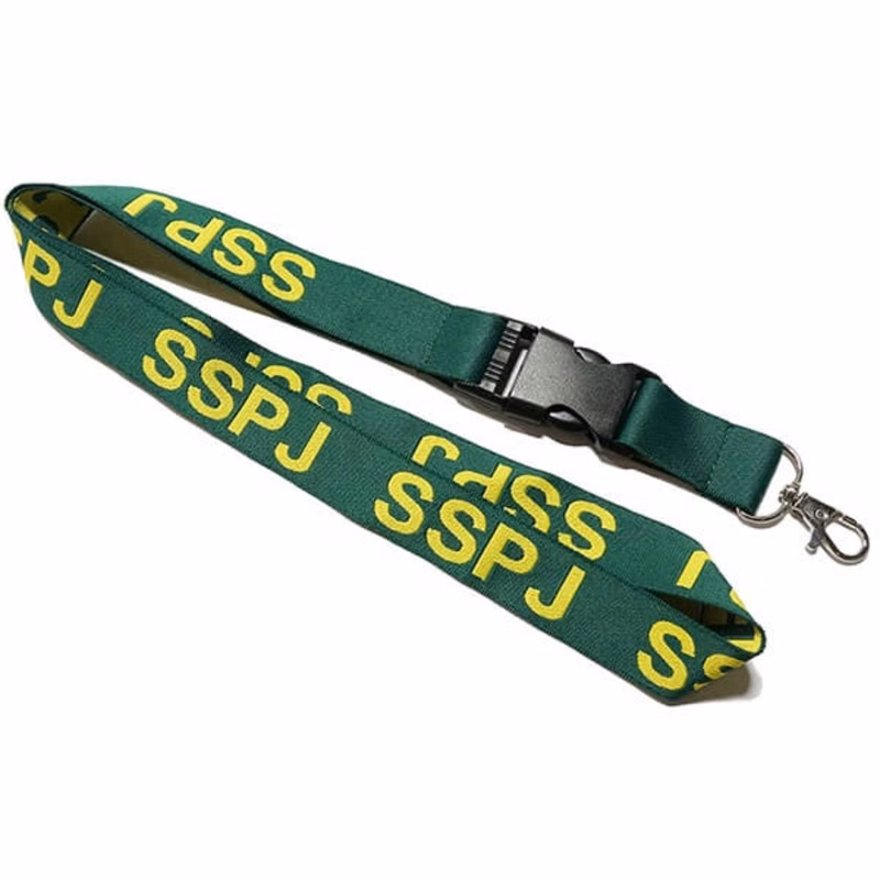 1" Woven Lanyards with Detachable Buckle Release
