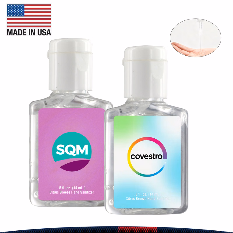 0.5 oz. Memphis Clear Sanitizer in Clear Bottle