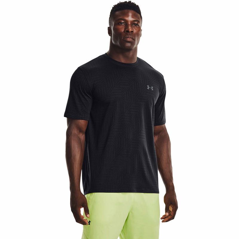 UA Vent Jacquard Men's Training Short Sleeve