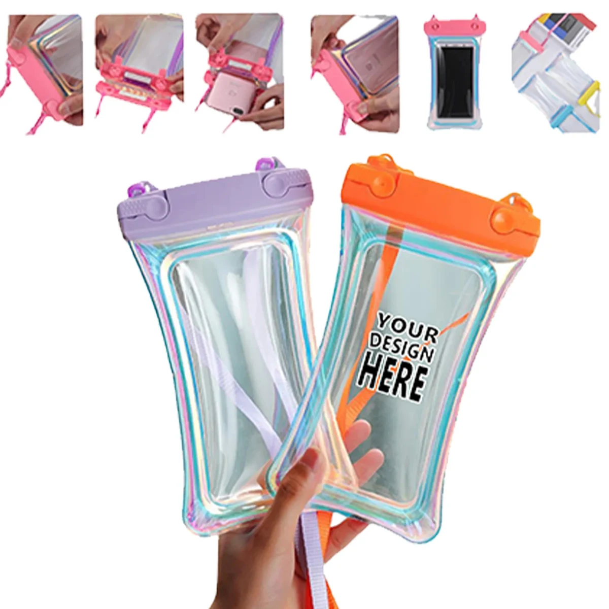 Waterproof PVC Phone Pouch for Radium Shooter - MOQ 20 1