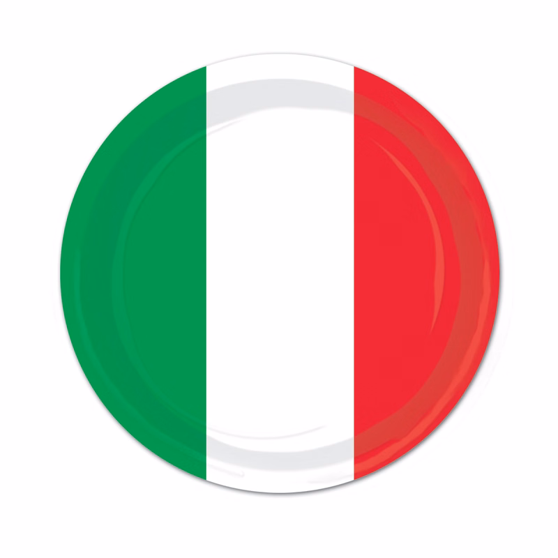 Red/White/Green Plates