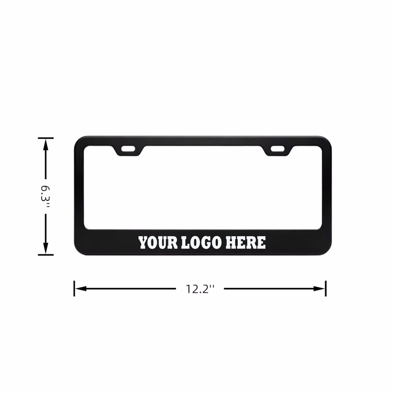 Two Hole Metal License Plate Holder