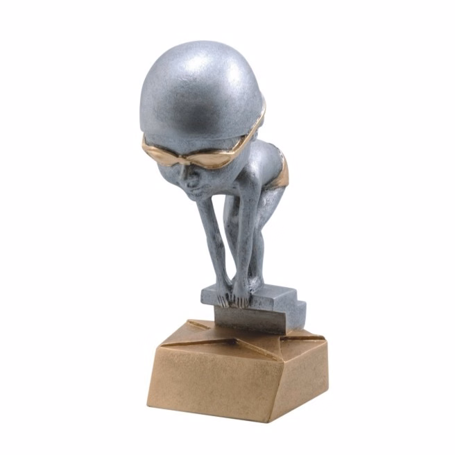 Swimmer, Male Bobble Head Figure