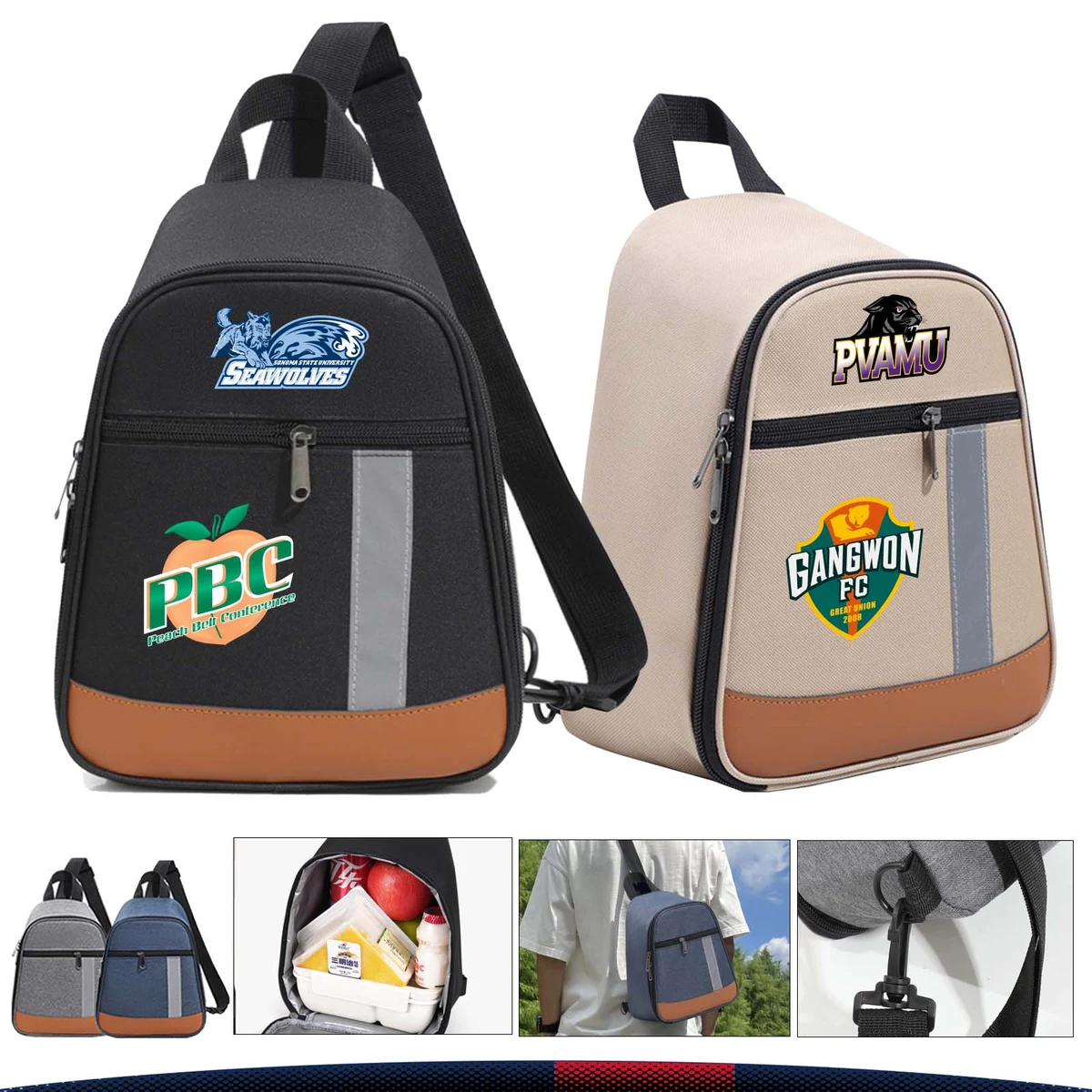 Arylo Single-Shoulder Insulated Lunch Bag 1