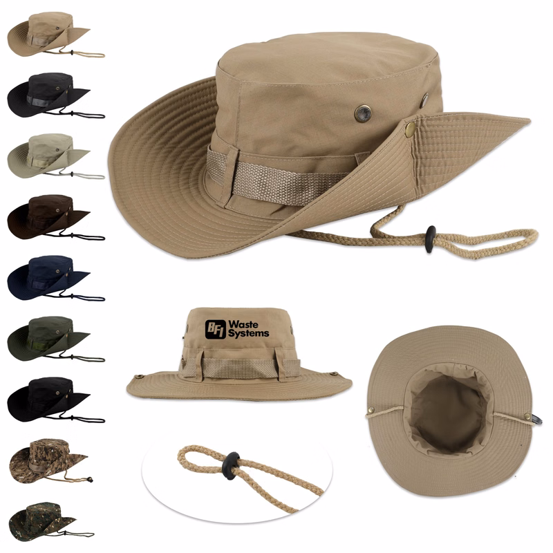 Custom 22.8" Jungle Boonie Bucket Hat