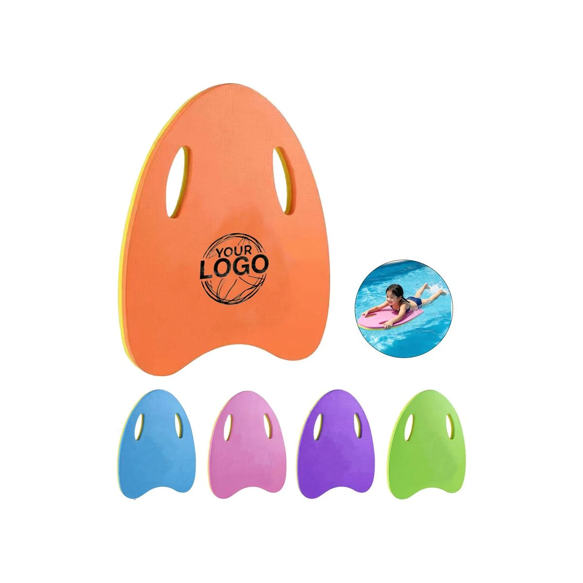 MOQ 10 EVA Children Swimming Training Kick Board 1