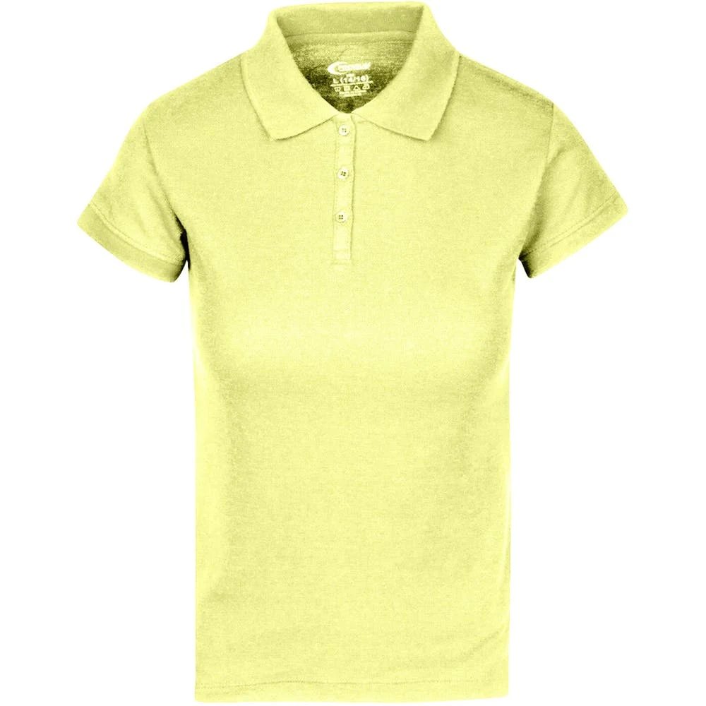 Juniors' Polo Uniform Shirts - Yellow Size Small 1