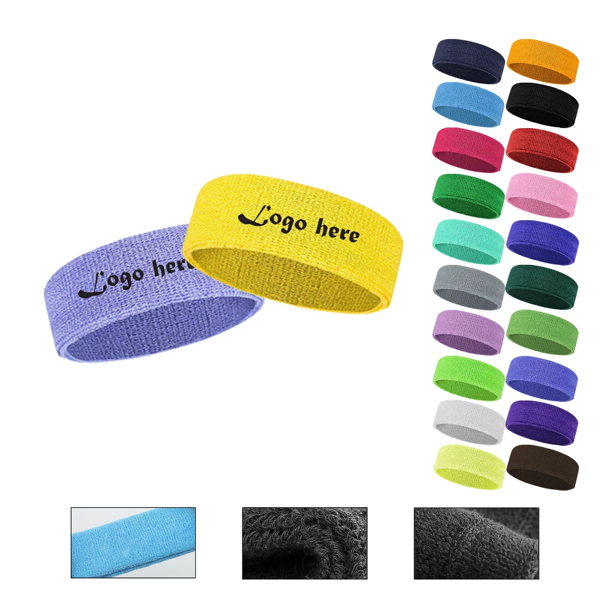 Efficient Sports Wicking Custom Head Towel 1