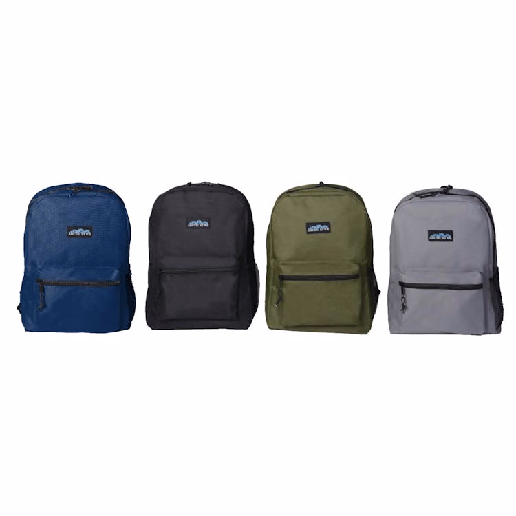 17" Classic Backpacks - 4 Assorted Colors