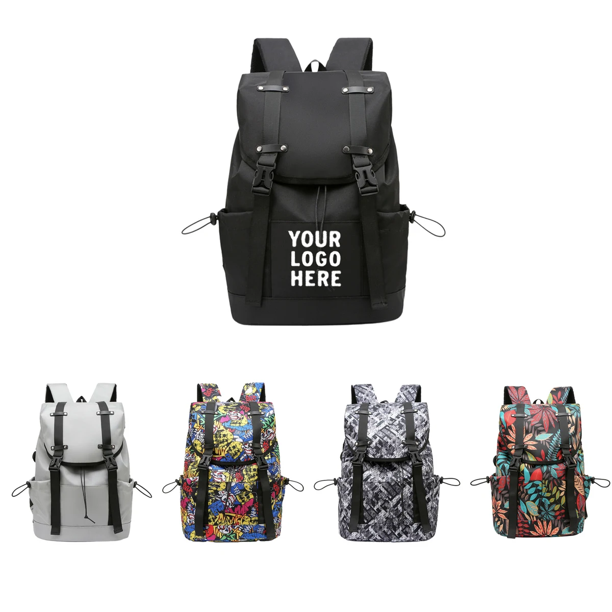 Polyester Shouder Backpack 1
