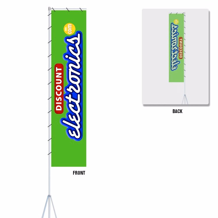 Giant Flag™Outdoor 23' Advertising Flag Single Sided