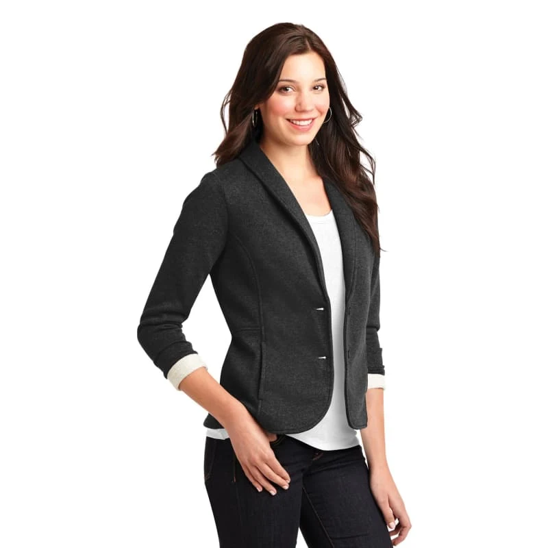 Port Authority Women's Fleece Blazer. 1