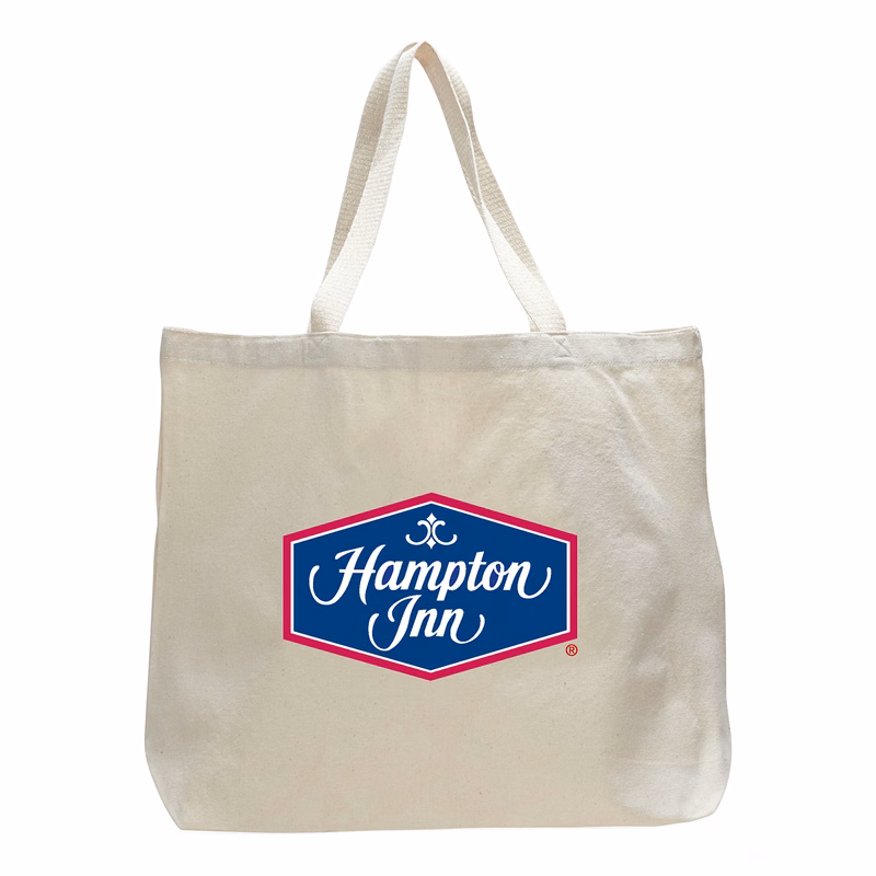 12 oz. Cotton Canvas Reusable Tote Bag