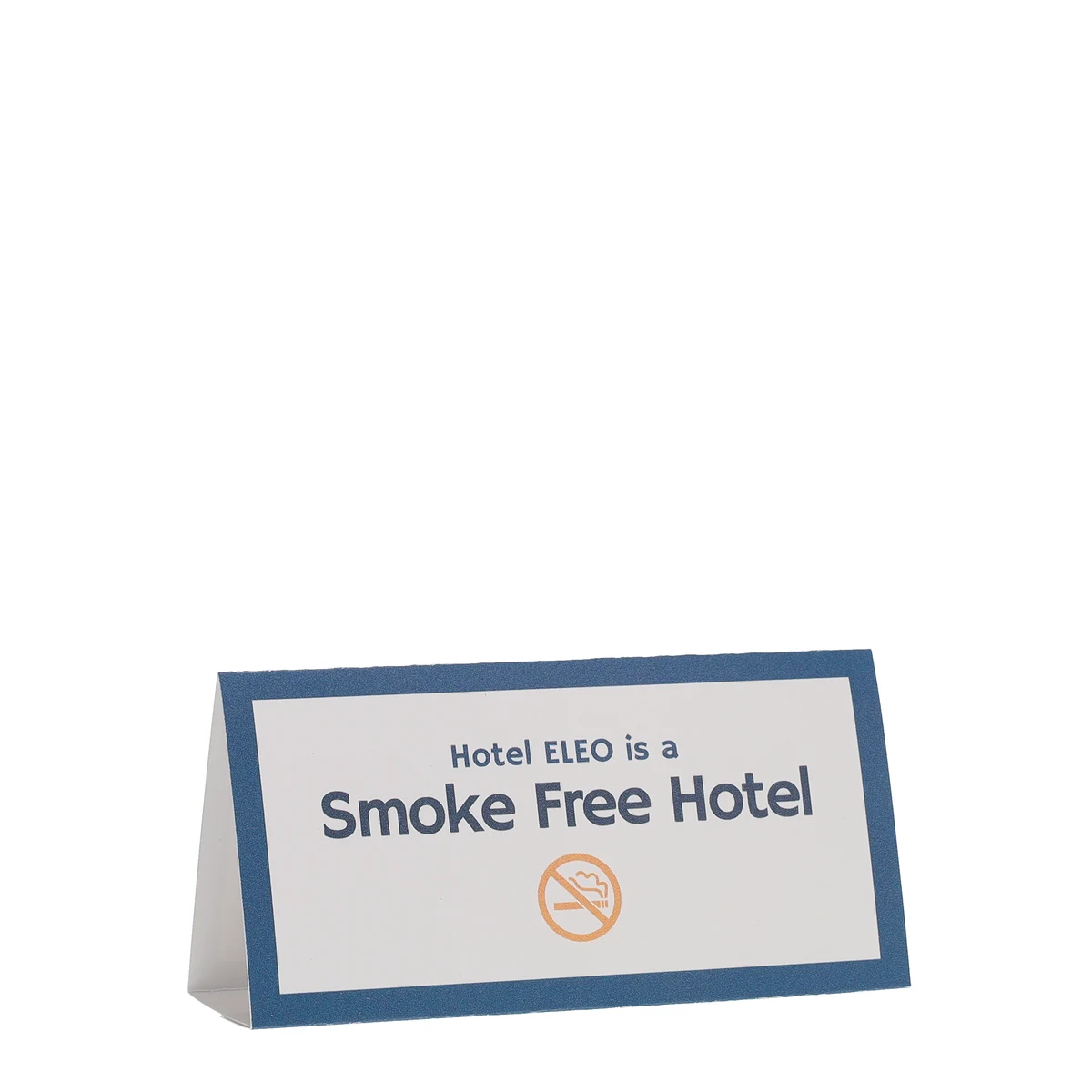 Table Tent Card Stock 12 pt 2 Sided 6.250" x 3.000" x 2.000" White Digital Print 1