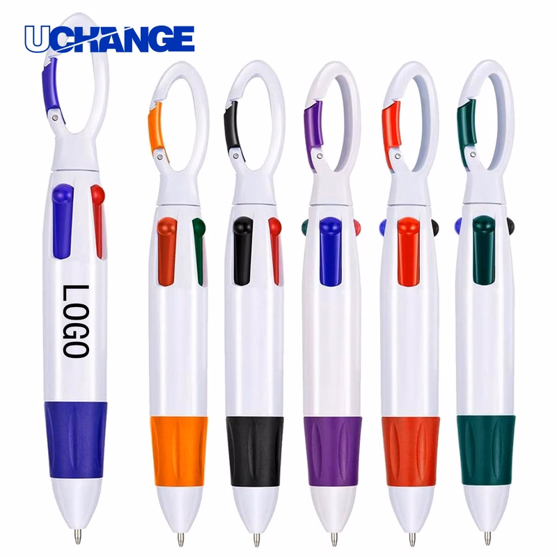 Portable Loss Proof 4 In 1 Ballpoint Pen