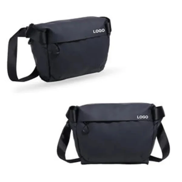 Drone DSL Single-Shoulder Black Leather Camera Crossbody 1