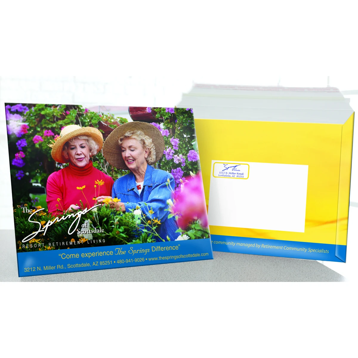 Custom Envelope (12.5" X 10") Priority Mailer *Includes Full Color W/ High Gloss Finish 1