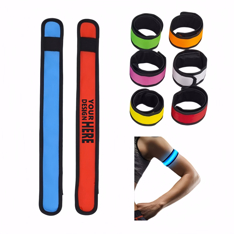 LED Nylon Slap Wristband