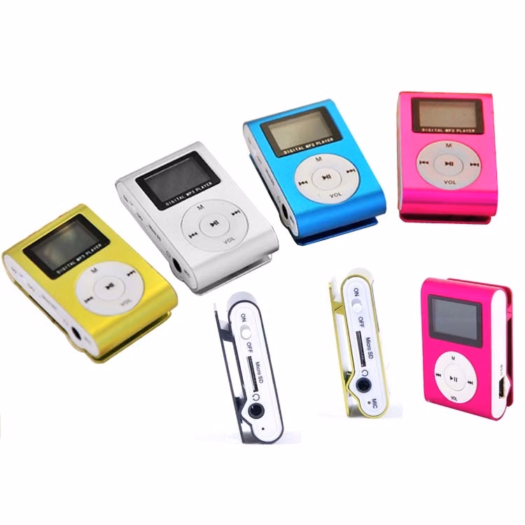 MP3 Player with TF Card for Storage and LCD Screen Display