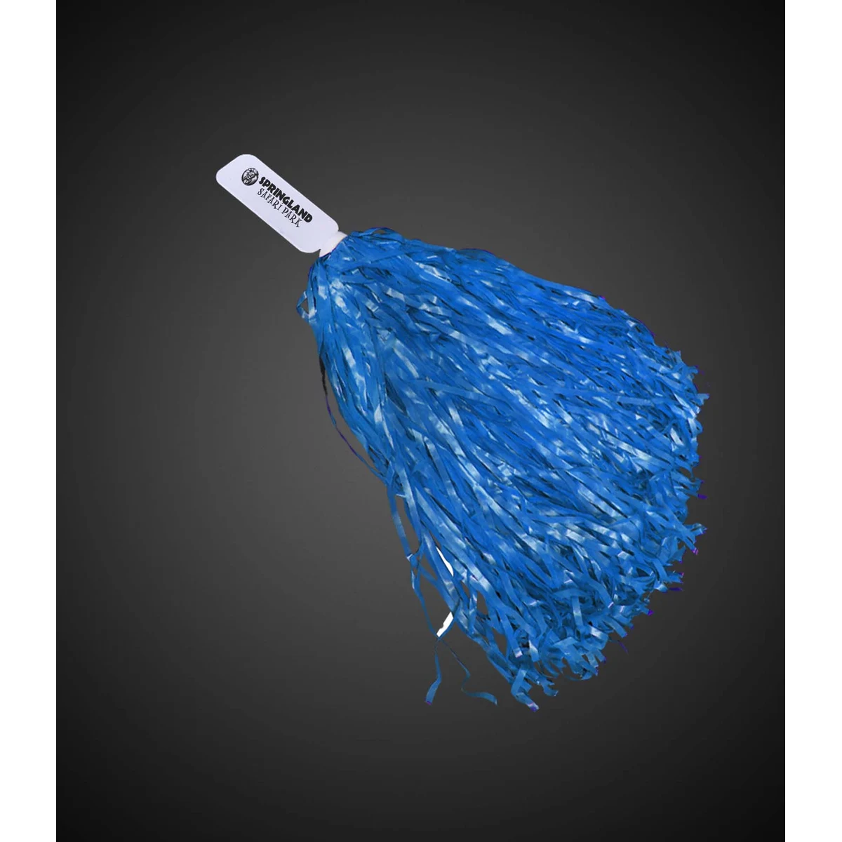 Blue 16" Plastic Pom Pom 1