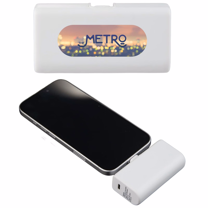 Stay Powered 1200 mAh Power Bank with Type-C Tip