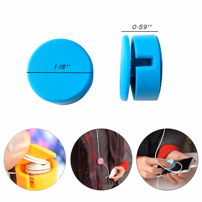 Ear Bud Cord Organizer Plus Screen Cleaner