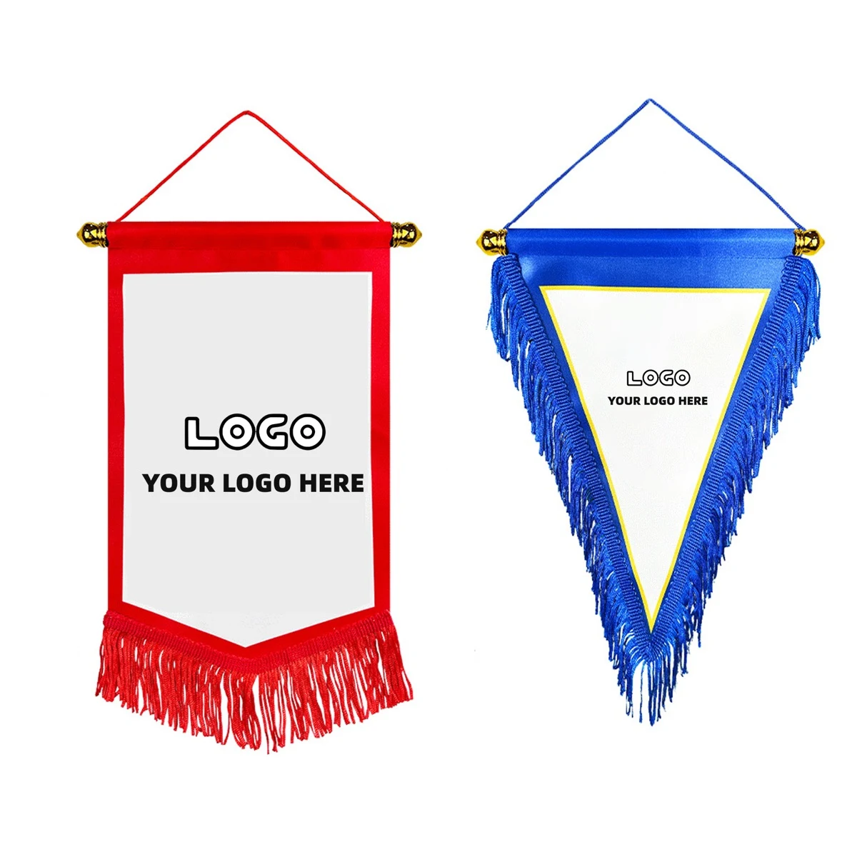 Personalized Hanging Souvenir Banner with Rod 1