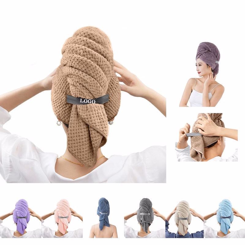 Towel Wrap Hair