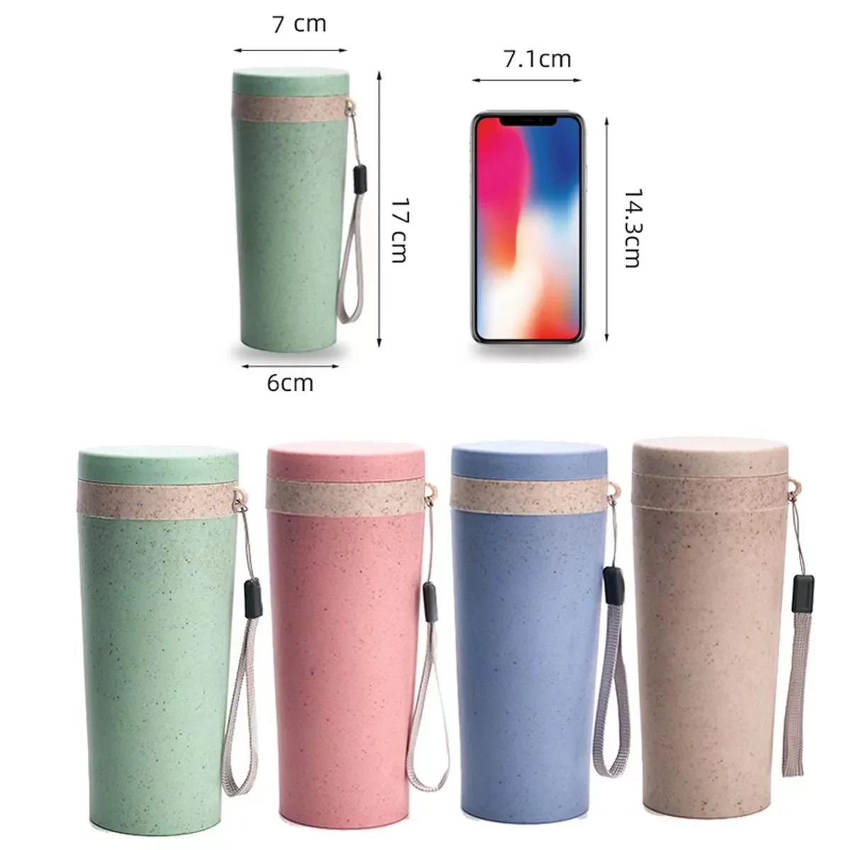 Wheat Straw Water Bottle 1