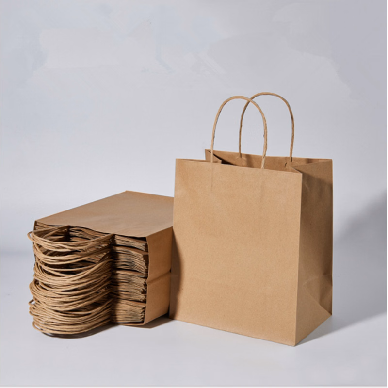 Kraft Paper Brown Eco Shopping Bag