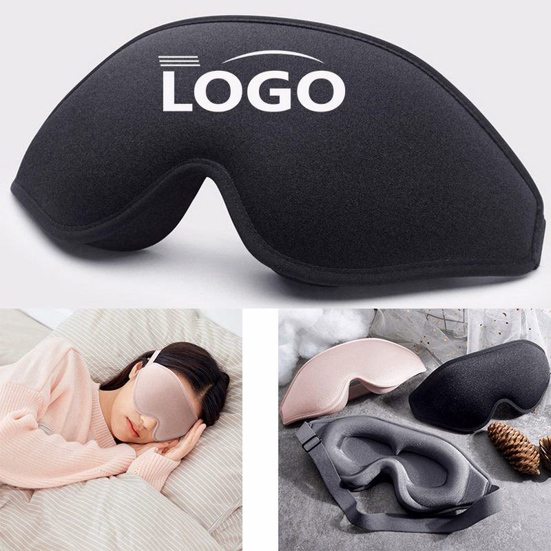 Three-Dimensional Blackout Elastic Sleep Mask
