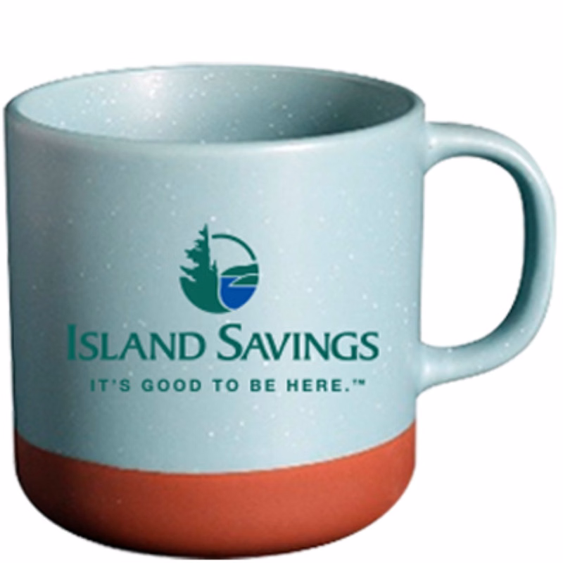 13 Oz. Satin Finish Phoenix Celadon Satin Finish Mug with Unglazed Bottom