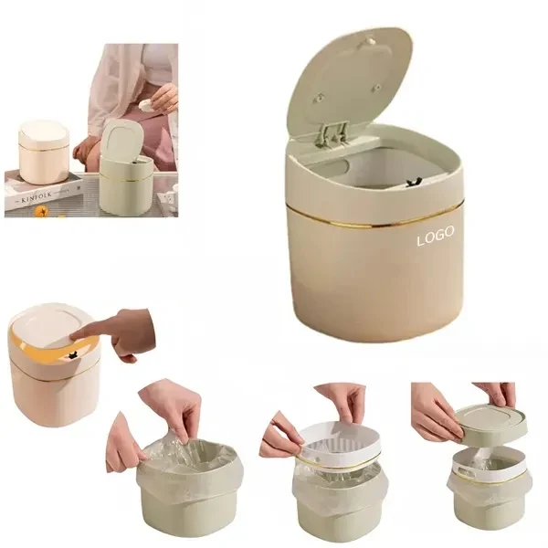 Mini Desktop Waste Bin 1
