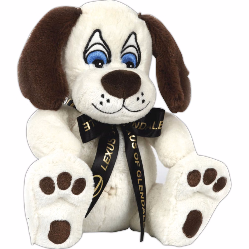10" Nature Paw Stuffed Animal-Big Paw Puppy Dog