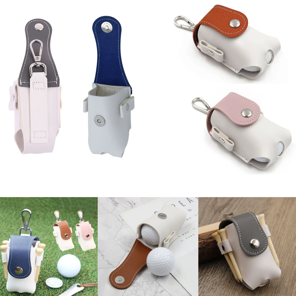 Mini Golf Ball Waist Bag W/ Keyring 1