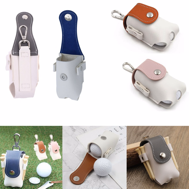 Mini Golf Ball Waist Bag W/ Keyring