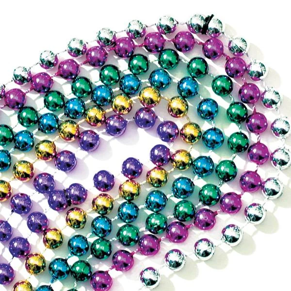 7.5 Mm Bead Necklace - Assorted Colors 1