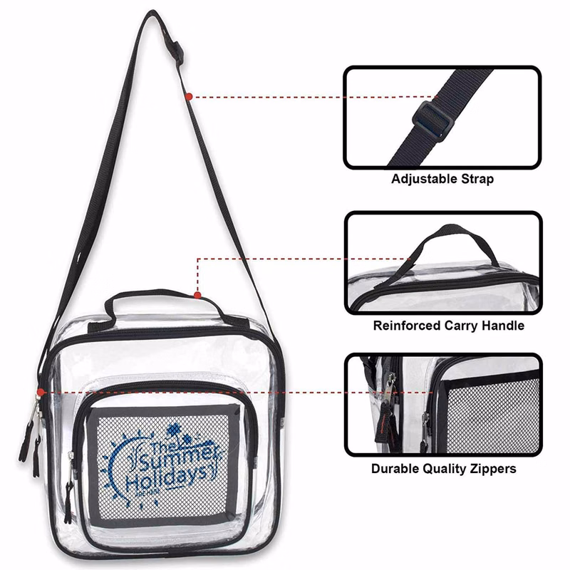 PVC Transparent Shoulder Backpack