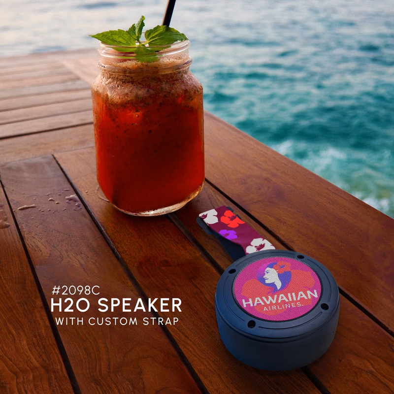 H2O Speaker with Custom Strap