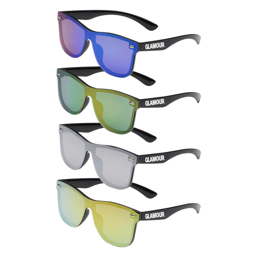 Unique Mirrored Malibu Sunglasses 1