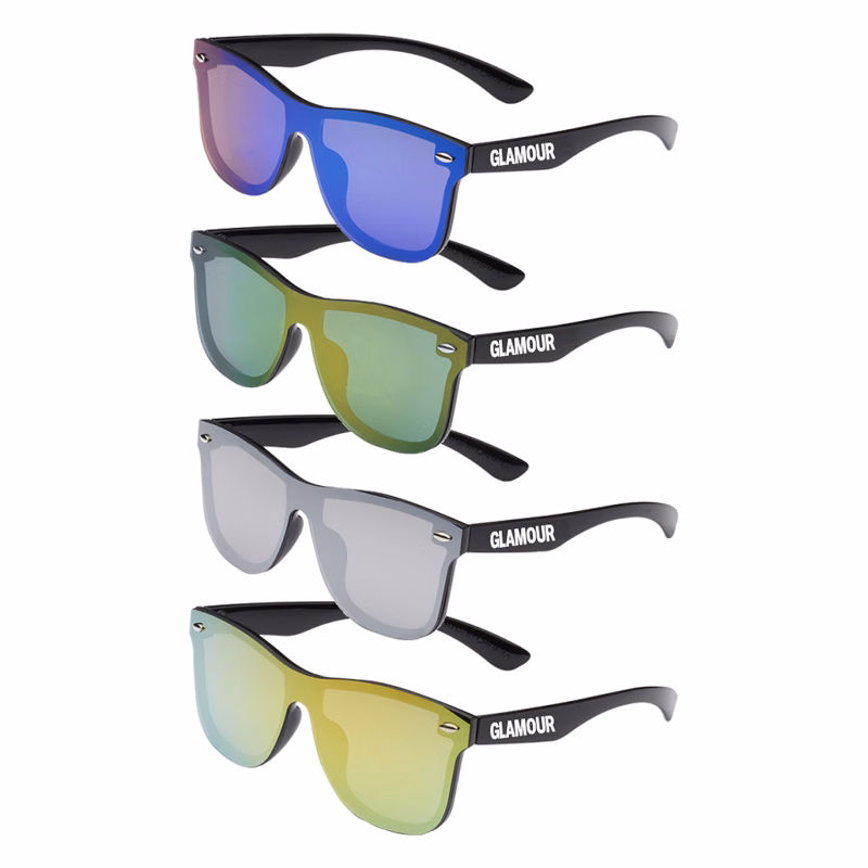 Unique Mirrored Malibu Sunglasses