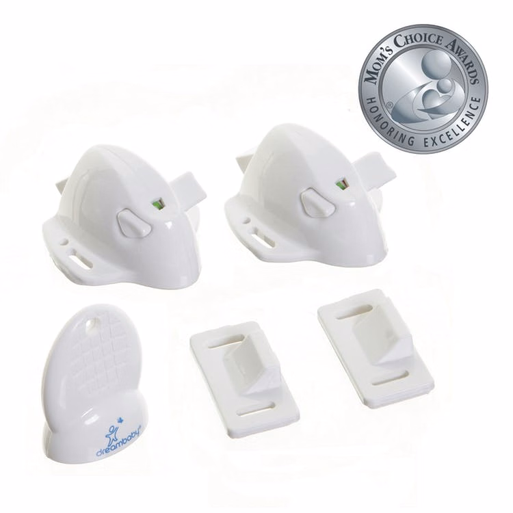 Adhesive Mag Locks - 2 Locks 1 Key