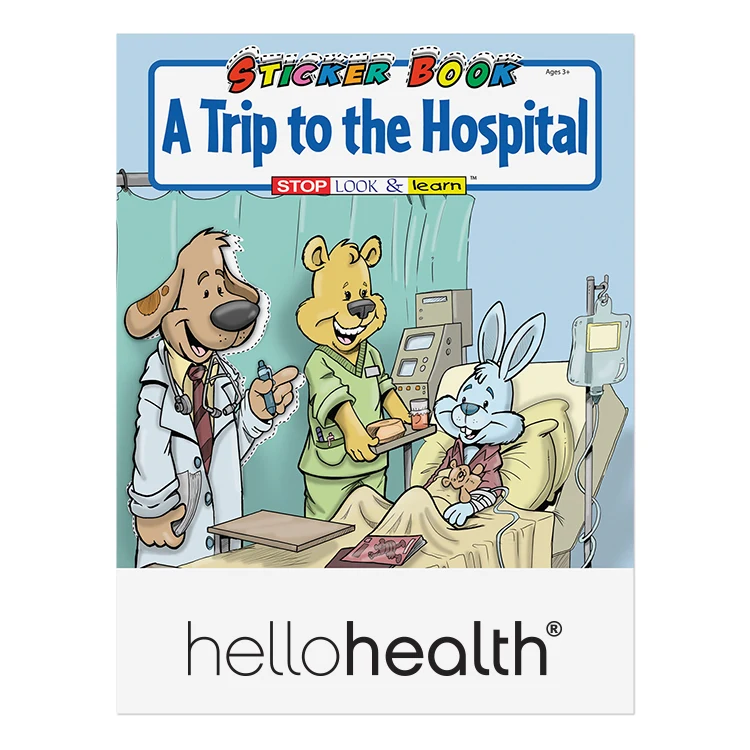 A Trip To The Hospital Stickers Book 1