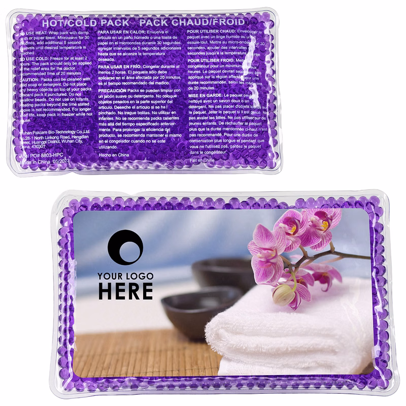 Treat Yourself Large Rectangle Aqua Pearls™ Hot/Cold Pack