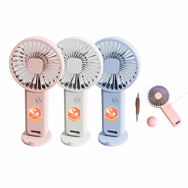 Portable USB Hand Fan with 3-Speed Settings