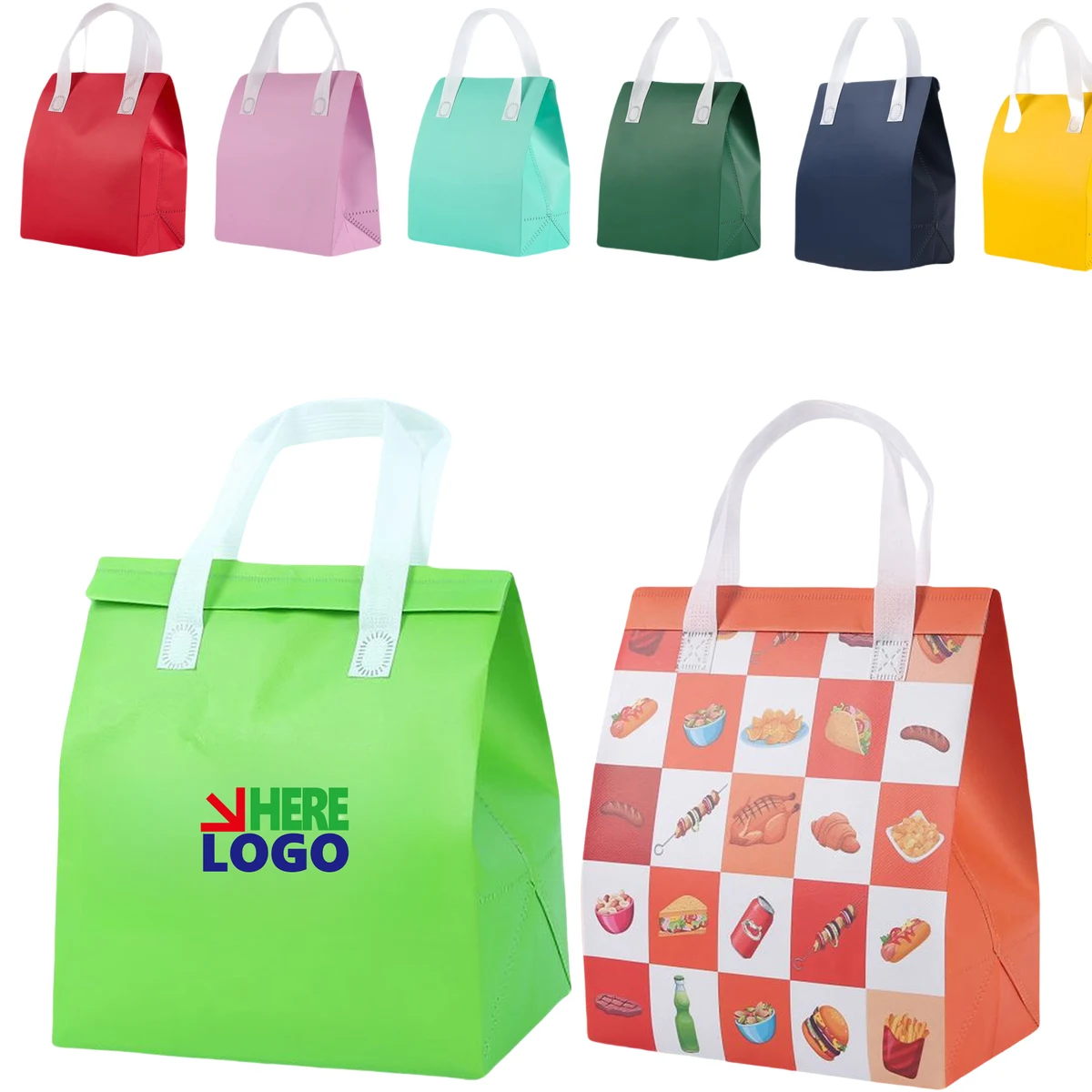 Portable Cooler Picnic Lunch Tote Bag 1