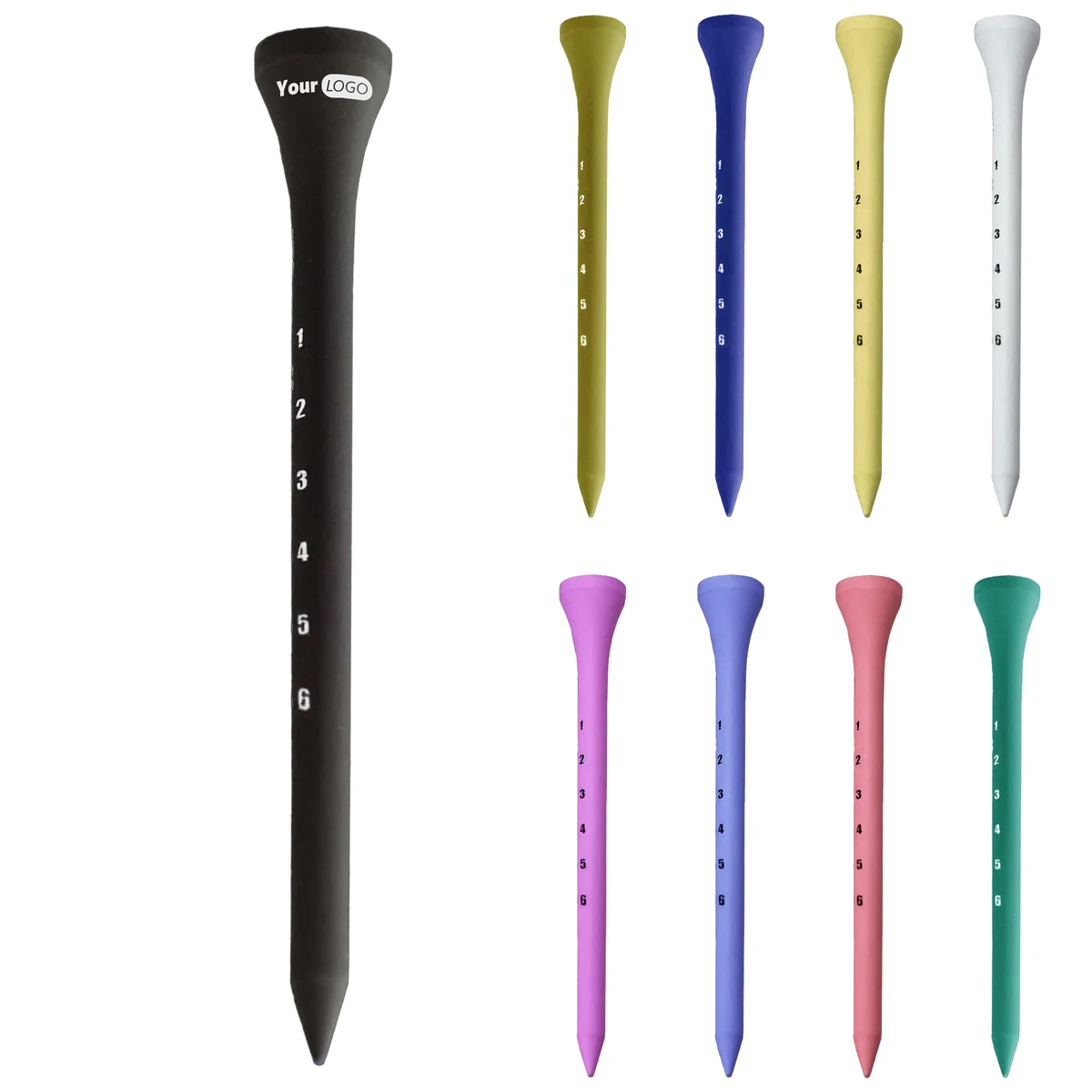 Wood Eco-Friendly Custom Golf Tees 1