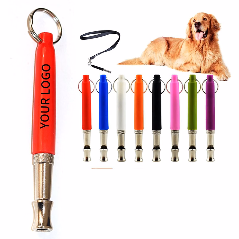 Stainless Chrome Coated Dog Training Whistle